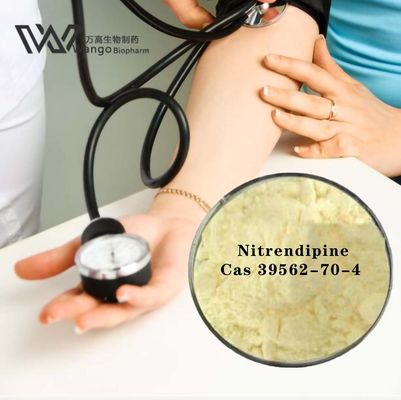 99% Nitrendipine powder Cas39562-70-4 API Antihypertensive