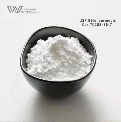 99% USP36 Pure Ivermectin Powder Anti Intestinal Parasites Cas 70288-86-7