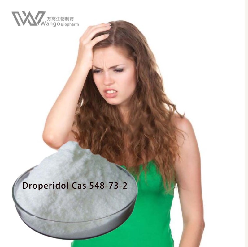 Pharmaceutical Grade API Active Pharmaceutical Ingredient Droperidol Powder Cas 548-73-2 for Anti Psychomotor Excitement