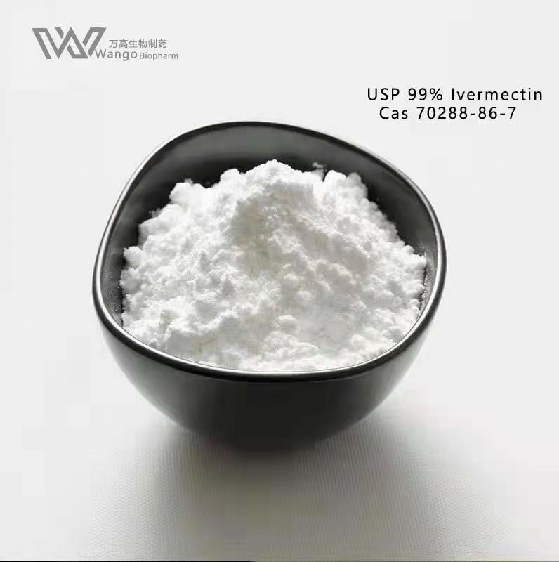 99% USP36 Pure Ivermectin Powder Anti Intestinal Parasites Cas 70288-86-7
